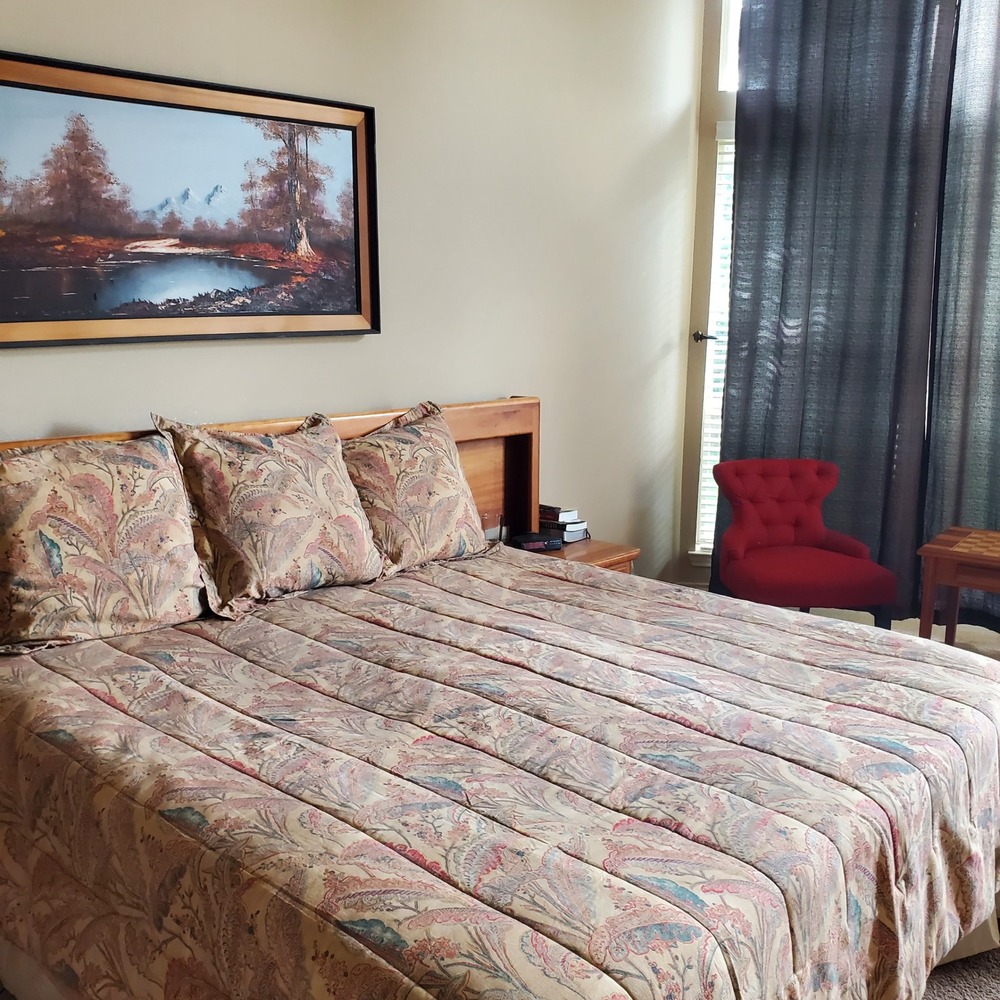 Ralph Lauren Coco Palm Leaf King sz Comforter & 3 Euro Shams *no pillows* Cotton